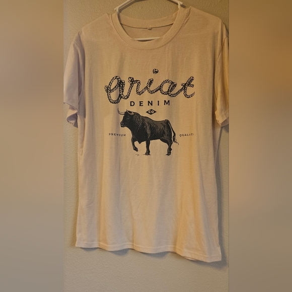 SHEIN Tops - Ariat Denim Graphic T-Shirt